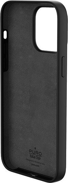 Mbulesë silikoni Pure Icon për iPhone 14 Pro, e zezë