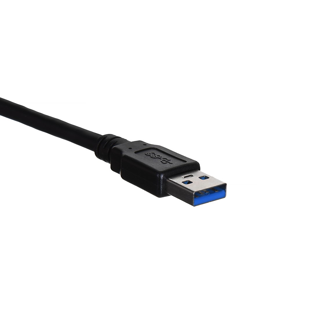Kabllo Lanberg, USB-A / USB-A, 1 m, e zezë
