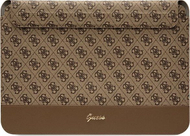 Futrollë laptopi Guess 13/14", PU, dizajn 4G, e zezë