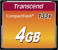 Kartë memorie Transcend CompactFlash 133 x 4GB