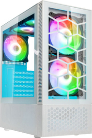 Kasë Kolink Observatory MX Glass ARGB, e bardhë, Midi Tower