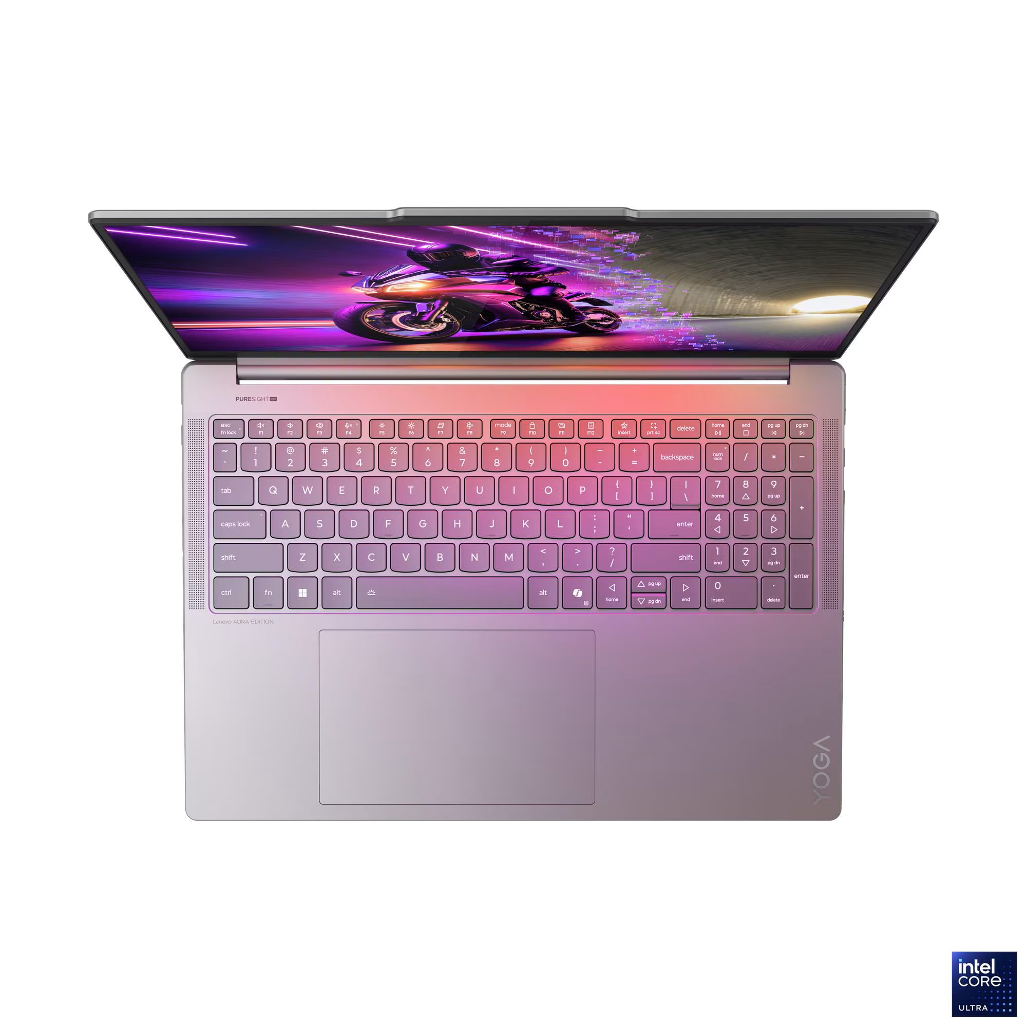 Laptop Lenovo Yoga Pro 9 16IAH10, 16", Intel Cora Ultra 9 285H, 32GB RAM ,1TB SSD, NVIDIA GeForce RTX 5060 8 GB GDDR7, i hirtë
