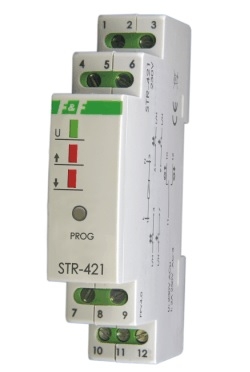 Kontroller roletash F&amp;F STR-421 24V, 24V AC DC, IP20, i bardhë