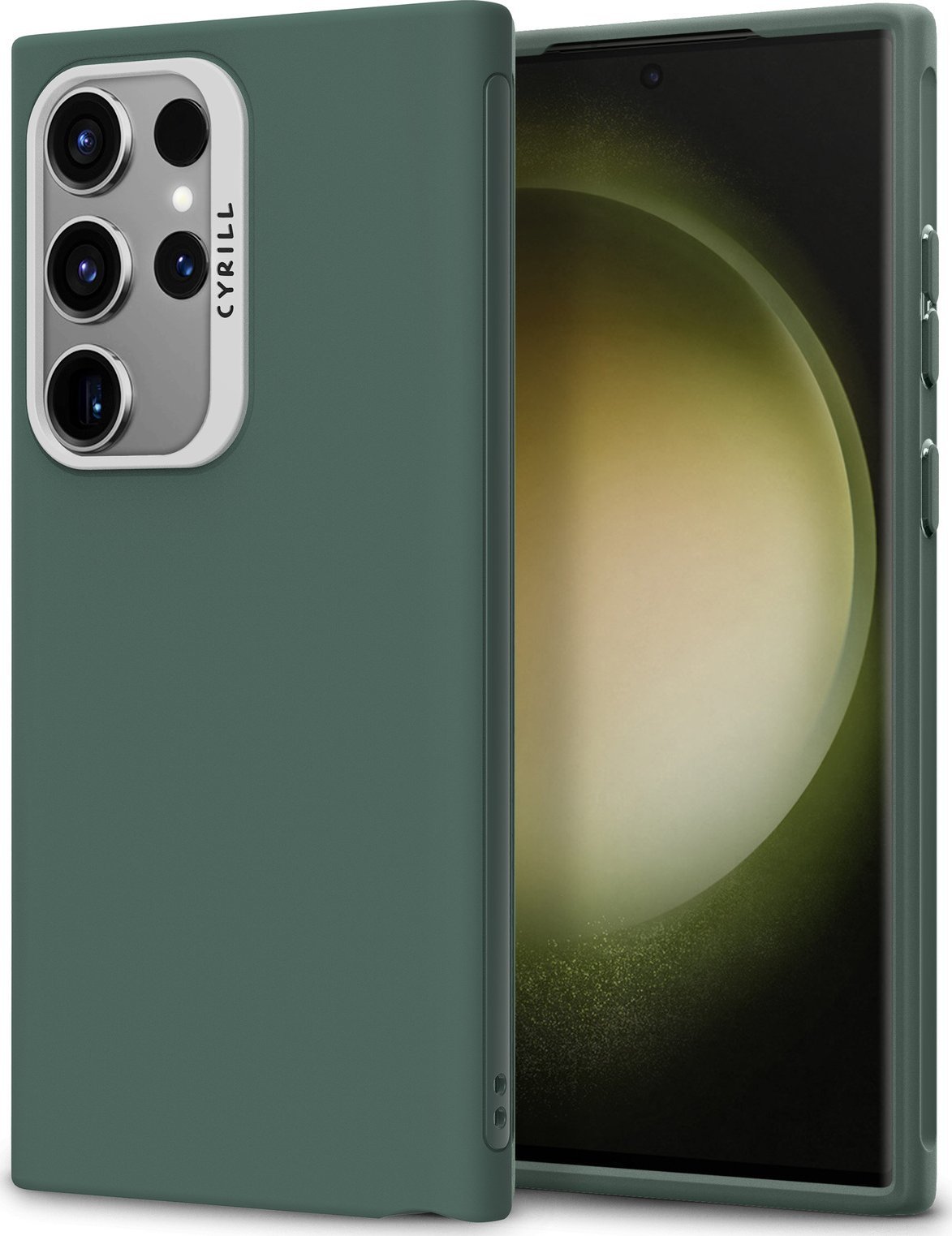 Заштитна маска Spigen Cyrill UltraColor, Samsung Galaxy S24 Ultra, зелена