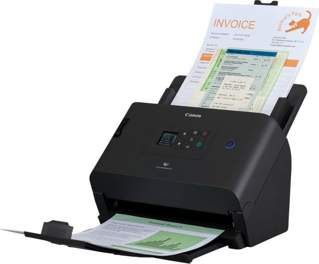 Scanner dokumentesh Canon imageFORMULA DR-S250N, 600 x 600 DPI, USB 3.2, i bardhë