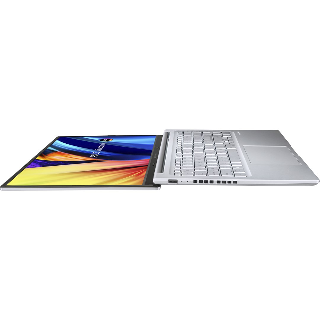 Лаптоп ASUS VivoBook D1503QA-L1177W, 15.6", AMD Ryzen 7 5800H, 16 GB RAM, 512 GB SSD, сребрен