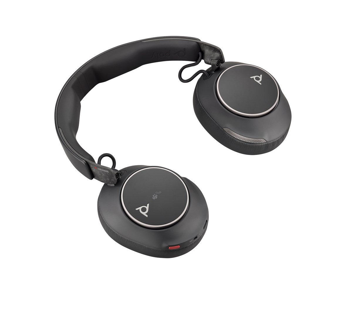 Kufje Poly Voyager Surround 80 UC, USB-C, USB-C/A, të zeza