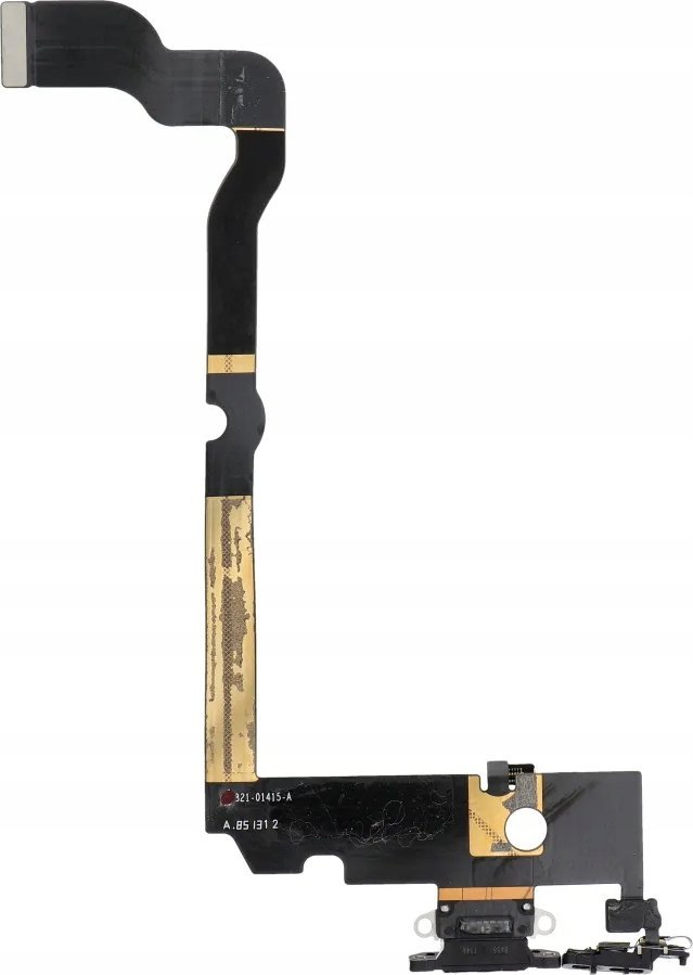 Kabllo USB karikimi për iPhone SE 2023, flex zëvendësues, e zezë