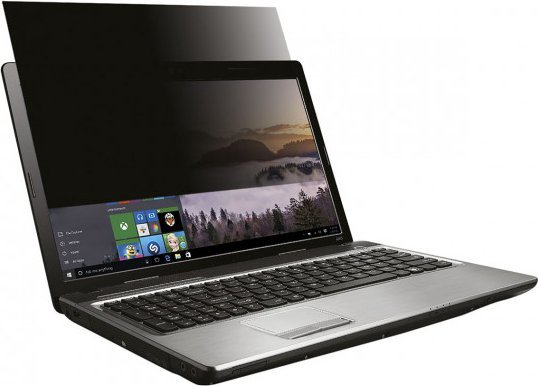 Filtër privatësie për ekran laptopi Mobilis Privacy Filter, 14"-14.1", 16:9, i zi