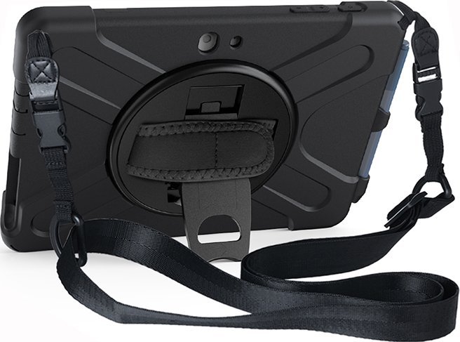 Mbulesë tablet eStuff për Microsoft Surface Go Go 2 Go 3, 10.5", e zezë