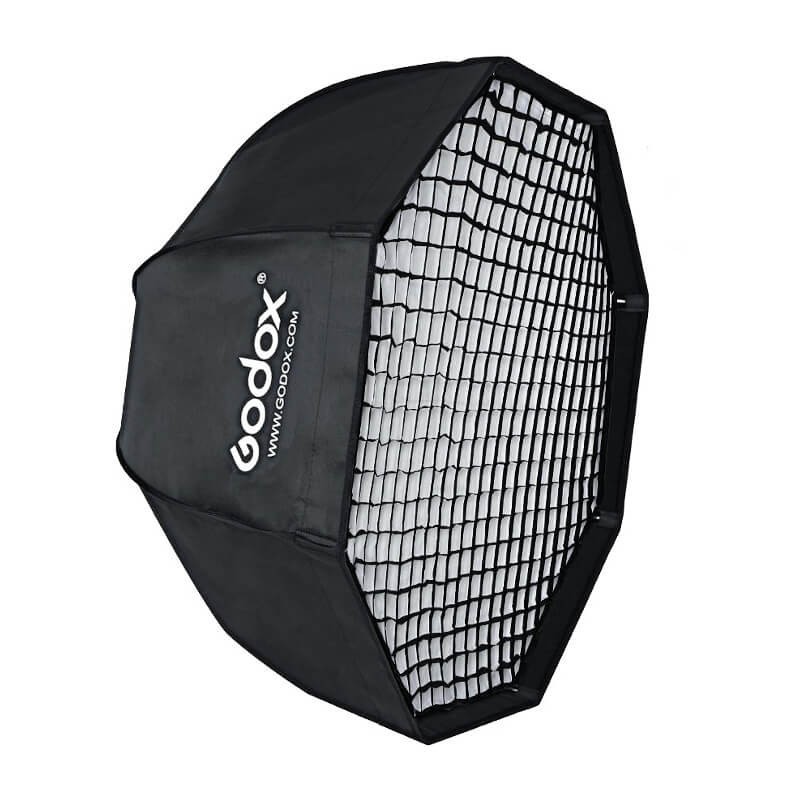 Shfaq detaje për Godox SB-GUE120 Umbrella Grid Softbox Bowens 120cm Godox SB-GUE120 Umbrella Grid Softbox Bowens 120cm