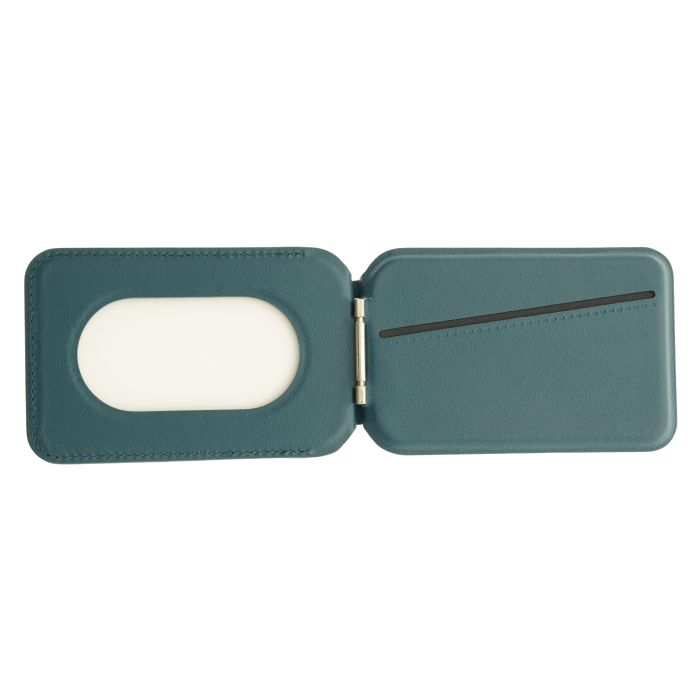 Dviced Leather MagSafe Foldable Cardholder, Blue