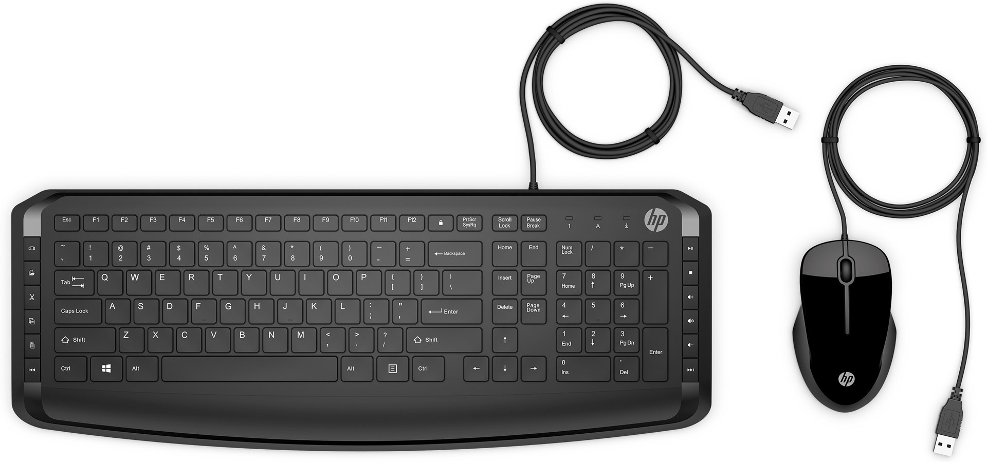 Set tastierë dhe maus Hewlett Packard Pavilion 200, standard, i zi