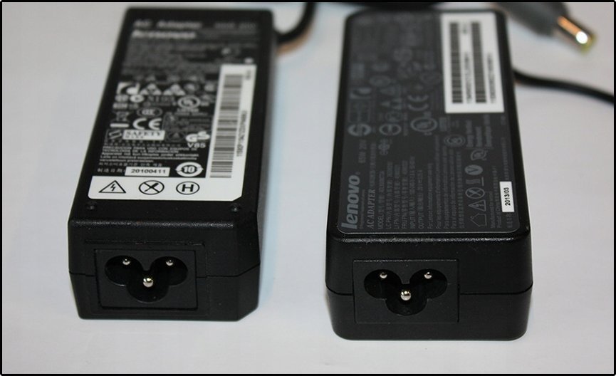 Adapter karikues Lenovo AC 65W, lidhje rrethore, i zi