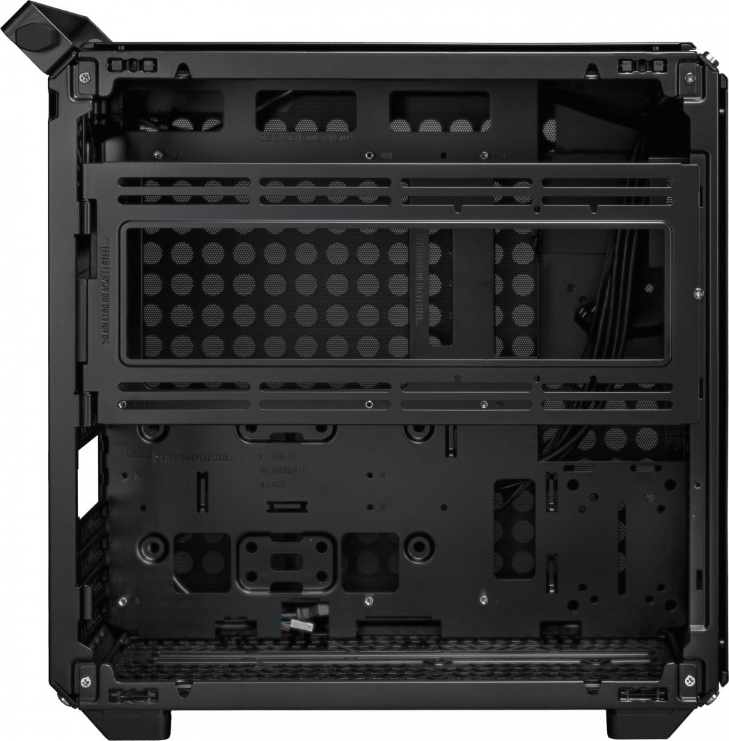 Kasë Cooler Master Qube 500 Flatpack Black, Midi Tower