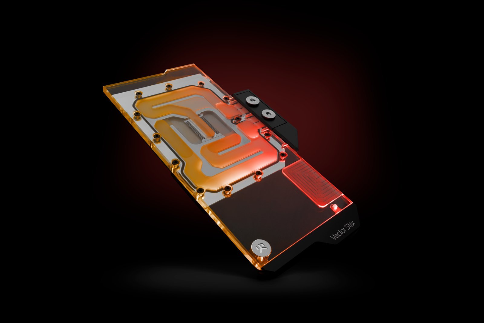 Bllok uji për GPU EK Water Blocks EK-Quantum Vector Strix RX 6800/6900, D-RGB, nikël dhe akrilik transparent