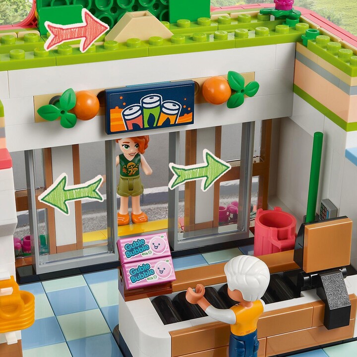 Set LEGO® Friends 41729 Organic Food Shop, 830 pjesë