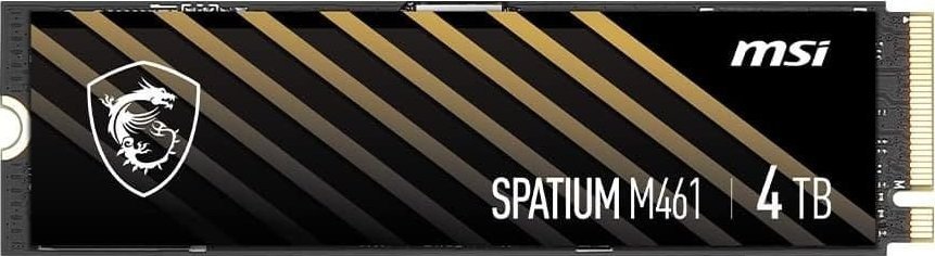 SSD диск MSI Spatium M461, 4TB, M.2 2280 PCI-E x4 Gen4 NVMe