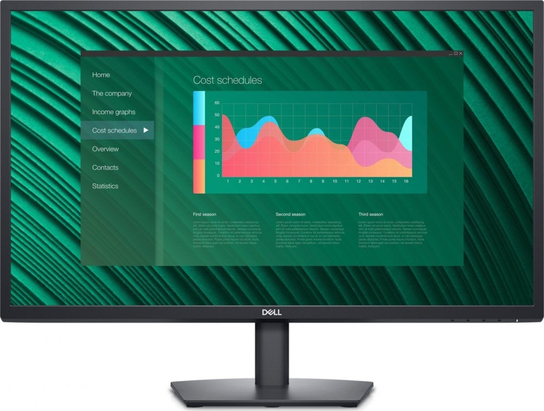 Monitor Dell E2723H, 27'', 1920 x 1080 (Full-HD), 60 Hz, i zi