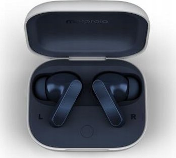 Безжични слушалки Motorola Moto Buds, in-ear, Bluetooth, сини