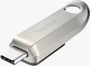 USB SanDisk Ultra Luxe, 1TB, USB C 3.2 Gen 1, çelik inox