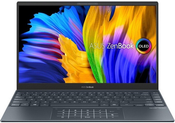 Laptop ASUS ZenBook 13 OLED (UM325), 13.3 ", AMD Ryzen 5, 8GB RAM, 512GB SSD, AMD Radeon Graphics, i hirtë