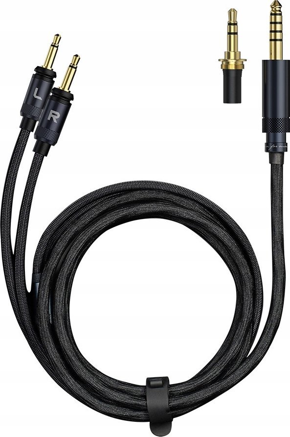 Kabllo kufjesh FiiO LL RD 2024, 1.5m, 4.4mm dhe 3.5mm, e zezë