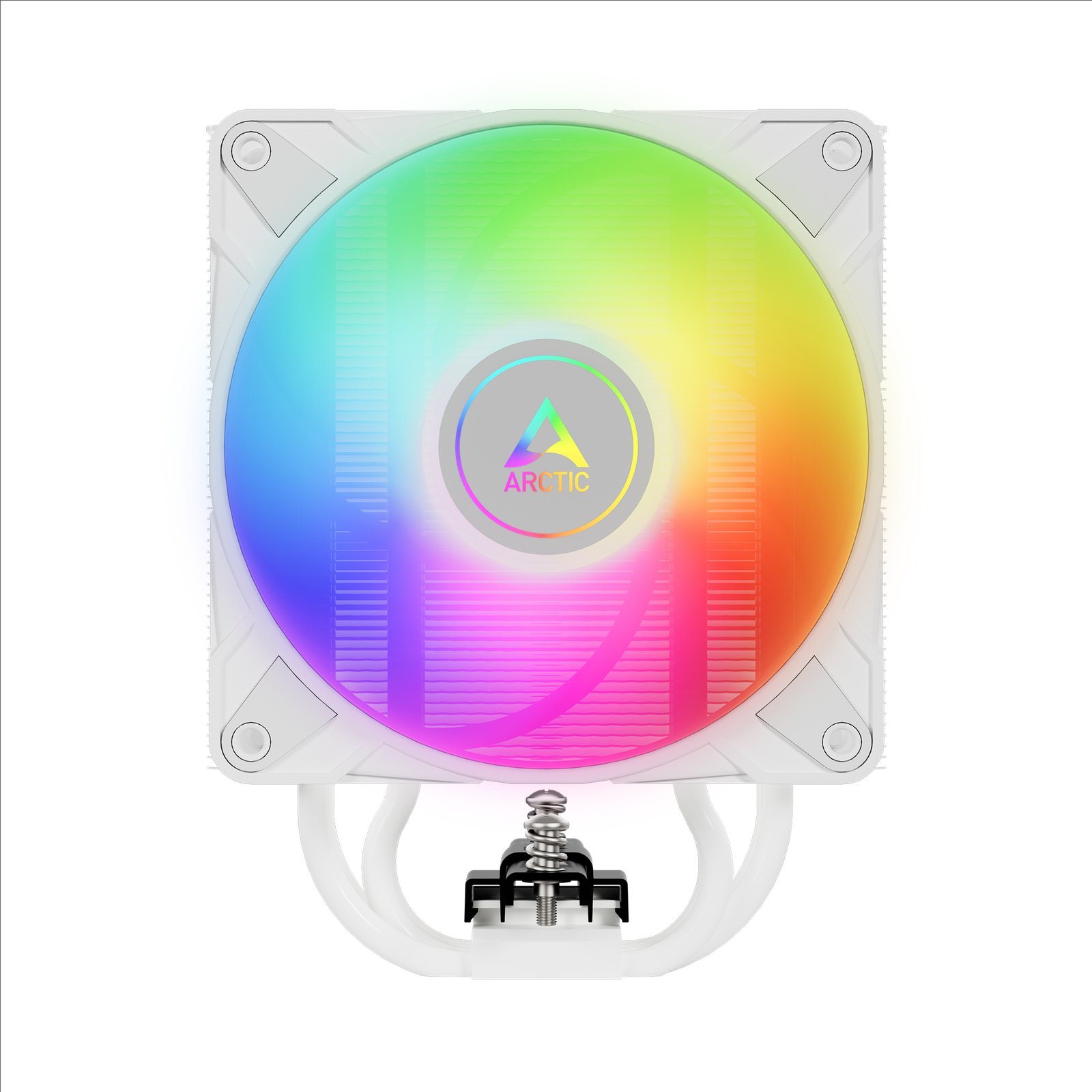 Ftohës CPU ARCTIC Freezer 36 A-RGB White – Intel LGA 1700/1851 & AMD AM4/AM5, Tower Cooler me 2×120 mm A-RGB Ventilatorë