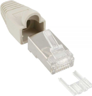 Lidhës RJ45 InLine, 100 copë, i hirtë