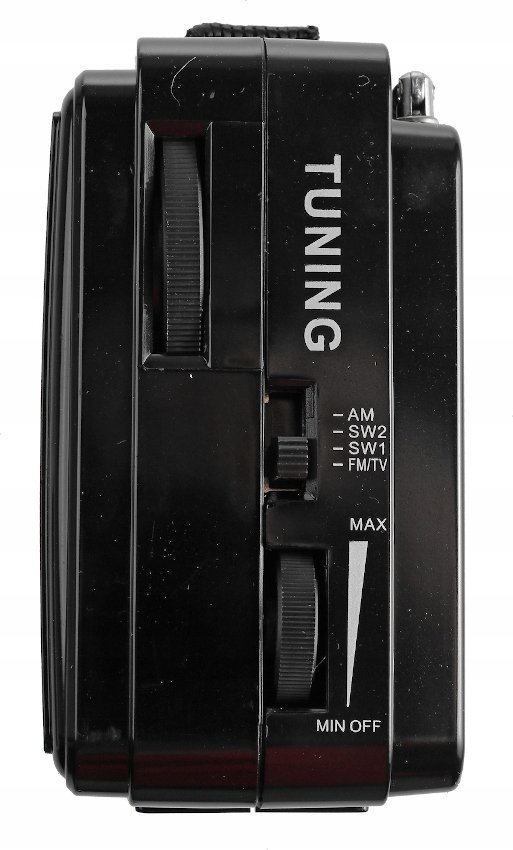 Radio portative Tiross TS462, AM FM, me bateri, gri