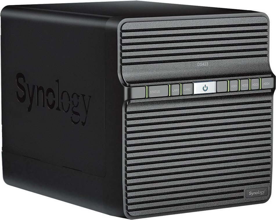Server NAS Synology DiskStation DS423, 4 vende HDD, Gigabit LAN, i zi