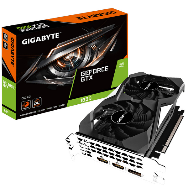 Kartelë grafike Gigabyte GV-N1650OC-4GD NVIDIA GeForce GTX 1650 4 GB GDDR5