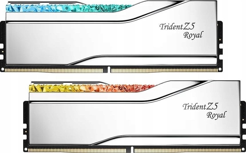 Memorie RAM G.Skill Trident Z5 Royal RGB, 64GB DDR5 6400MHz, Dual Channel, argjend