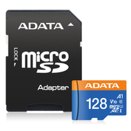 Kartë e memories ADATA Premier, MicroSDXC, 128 GB, Class 10 + përshtatës SD
