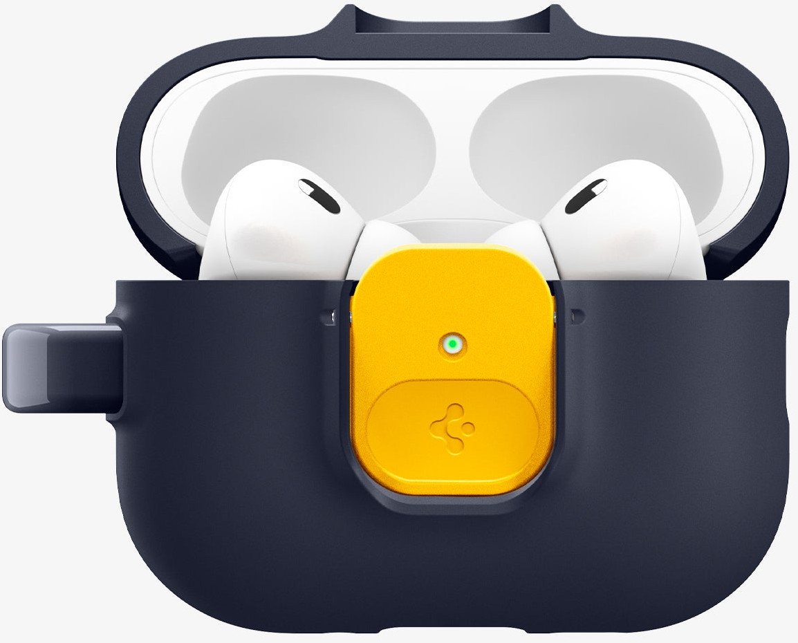 Mbulesë Spigen Nano Pop për AirPods Pro 3, Blueberry Navy, blu e errët