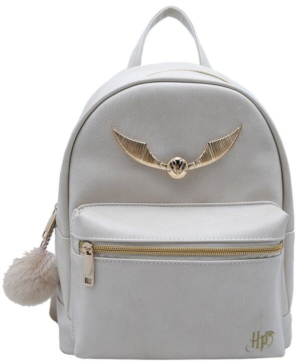 Çantë shpine Harry Potter - Golden Snitch, e bardhë