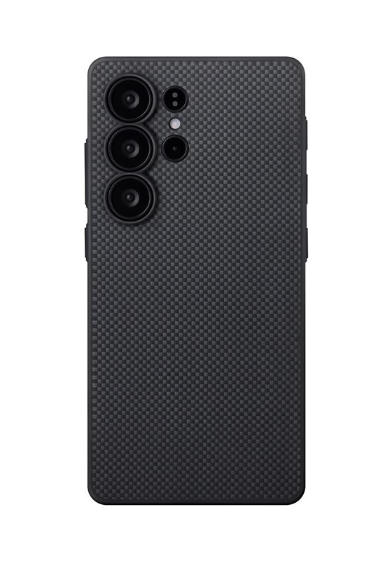 Mbrojtëse PITAKA PinButton për Samsung Galaxy S25 Ultra, e zezë