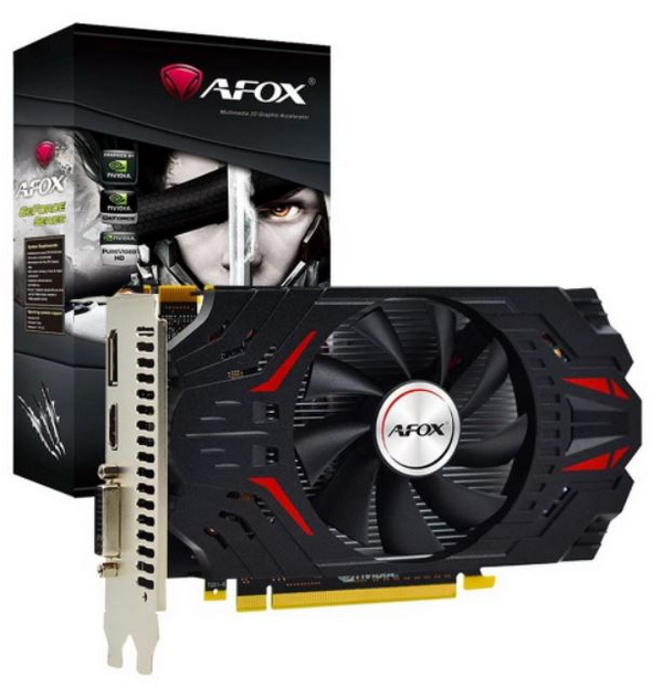 Kartelë grafike AFOX Geforce GTX750 (AF750-2048D5H6-V3), 2GB GDDR5