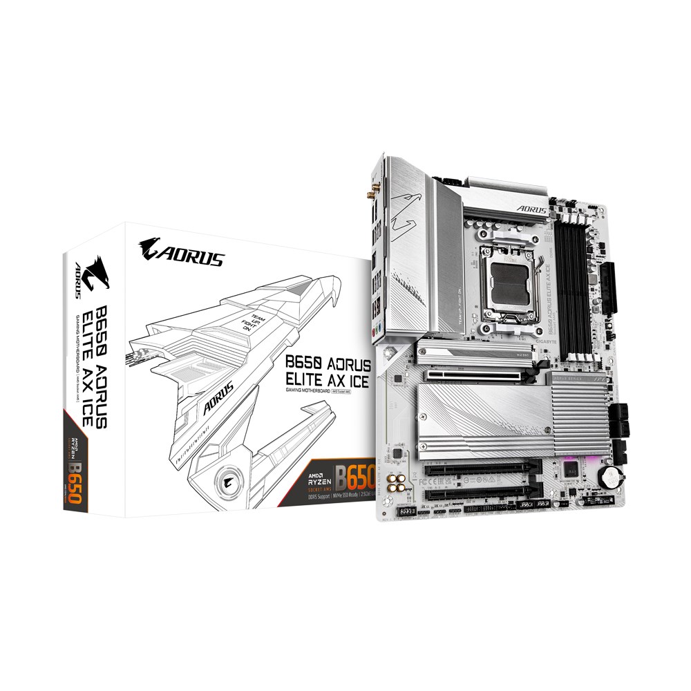 Pllakë amë Gigabyte B650 AORUS ELITE AX ICE