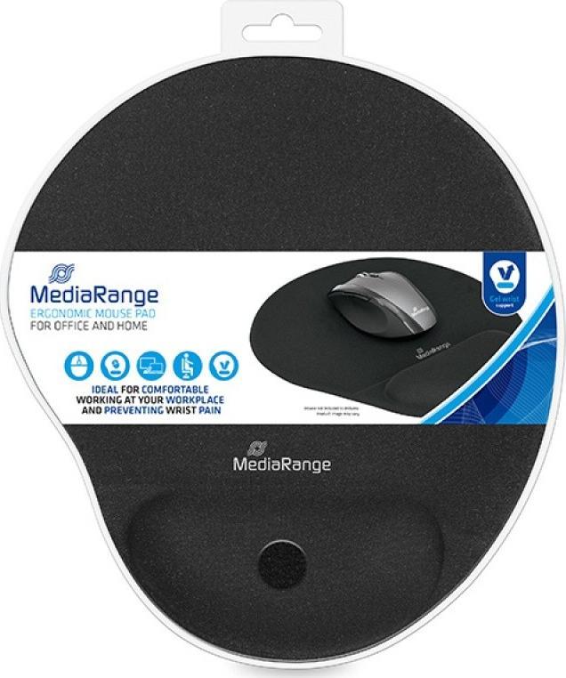 Mousepad MediaRange MROS250, ergonomik me xhel, i zi