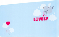 Mouse pad Pusheen Purrfect Love Collection, madhësi XL, shumëngjyrësh