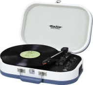 Gramafon portativ Trevi TT1020 BT Retro, Bluetooth, USB, i bardhë