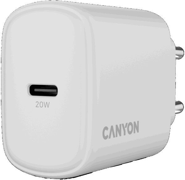 Karikues muri Canyon OnCharge 200 CNE-CHA200-01, 20W, USB Type C Power Delivery, i bardhë