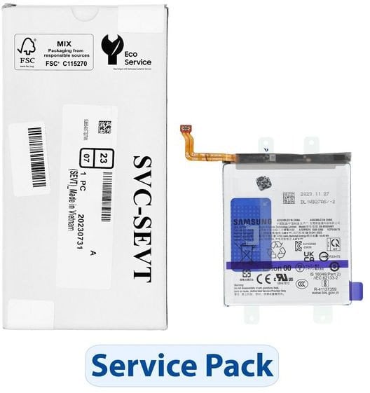 Bateri origjinale Samsung EB-BS926ABY, për Galaxy S24 Plus S926B, ServicePack