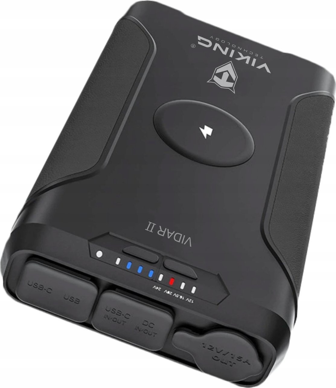 Power bank Viking VIDAR II Outdoor, 72000mAh, брзо полнење, црн