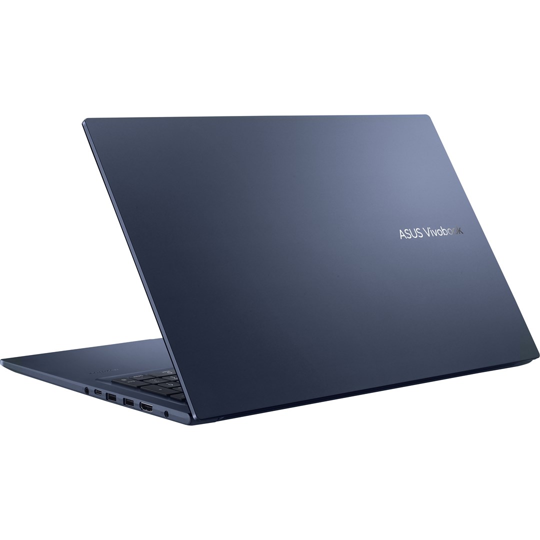 Лаптоп ASUS VivoBook 17, 17.3", Intel i3-1220P, 8 GB RAM, 512 GB SSD, син
