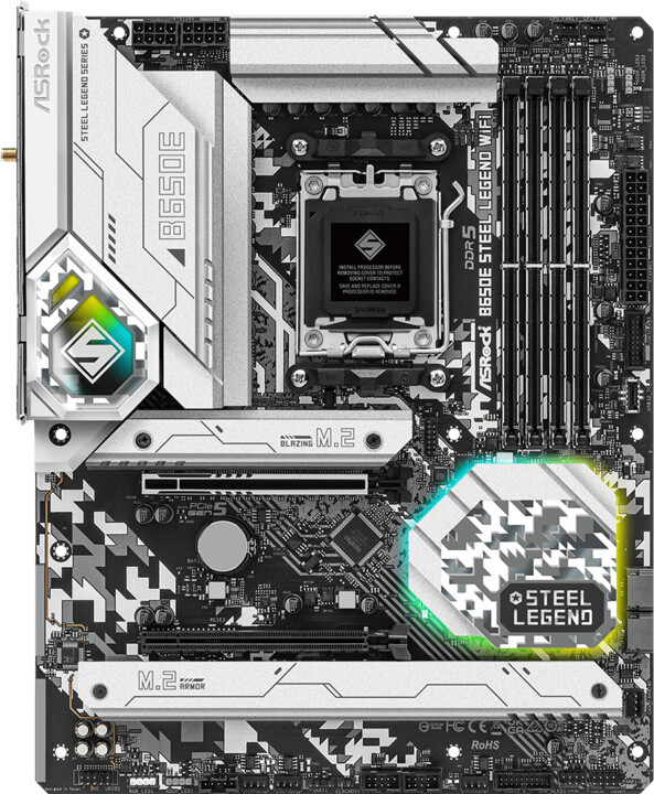 [OUTLET] Pllakë amë ASRock B650E Steel Legend WIFI - AMD B650