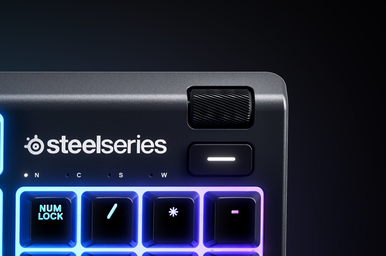 Tastierë lojërash SteelSeries Apex 3, US, RGB, e zezë