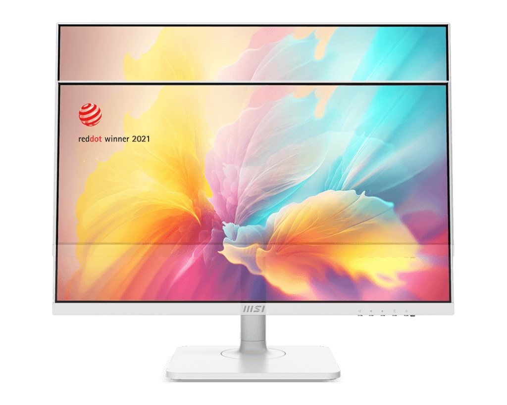 Monitor MSI Modern MD2412PW, 23,8", IPS, FHD, 100Hz, 1ms, i bardhë