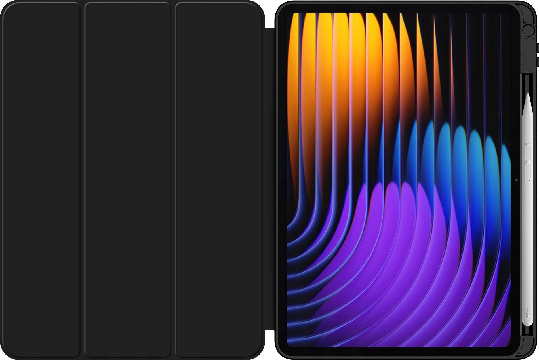 Навлака за таблет Tech-Protect SC Pen за Xiaomi Pad 7 7 Pro, со куќиште за стилус, црна